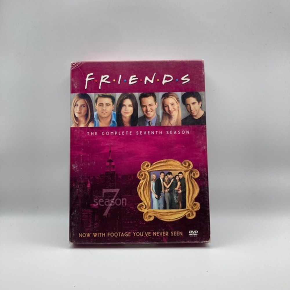Friends The Complete Seventh Season DVD 4-Disc Set Warner Bros 2004 TV Series